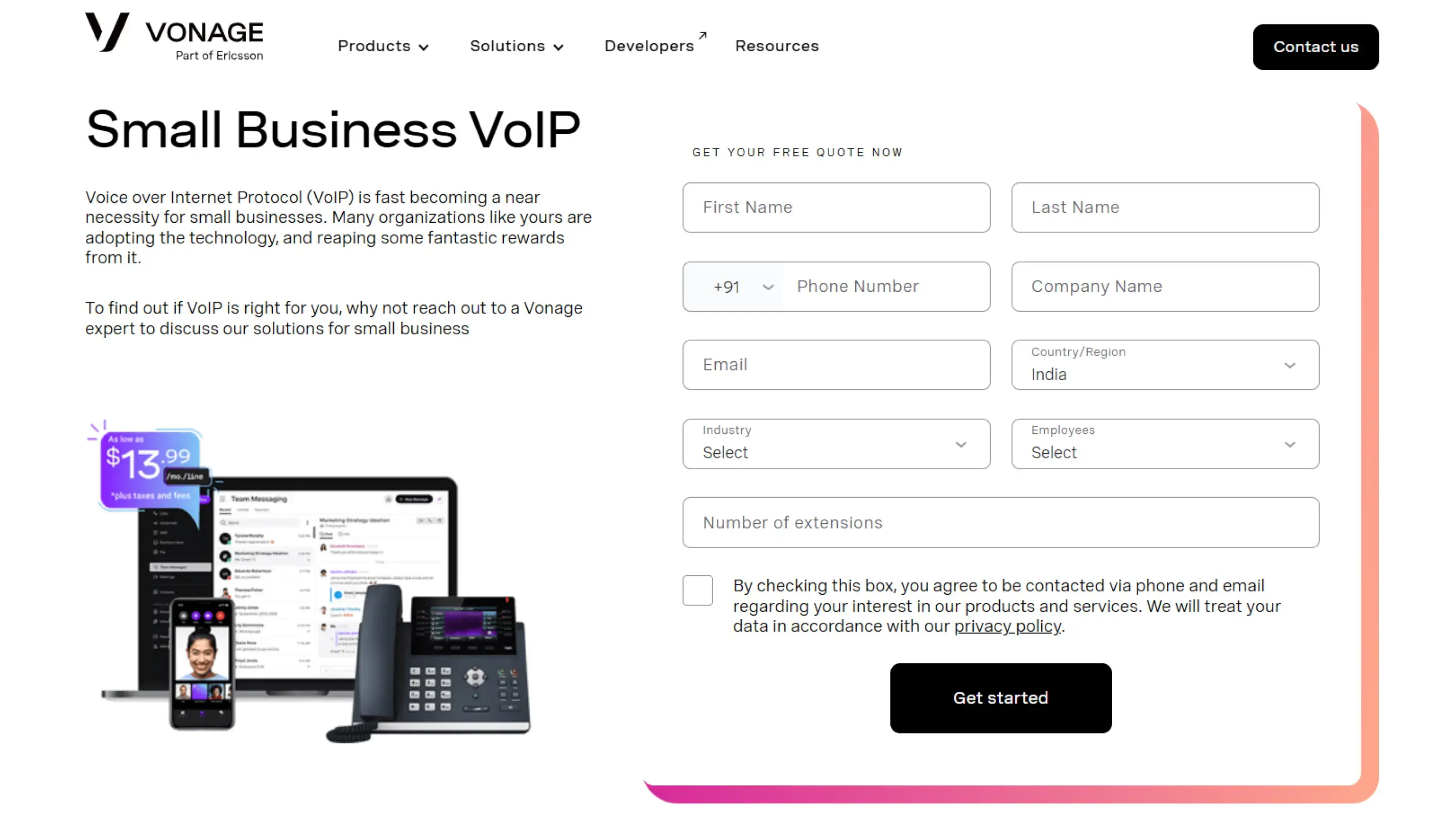 Vonage Business Communications